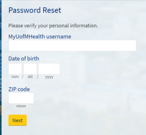 Michigan Medicine Patient Portal Login Forgot Password