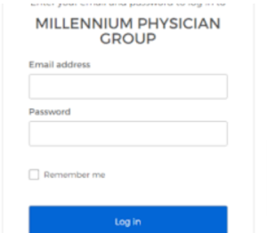 Millennium Physician Group Patient Portal Login