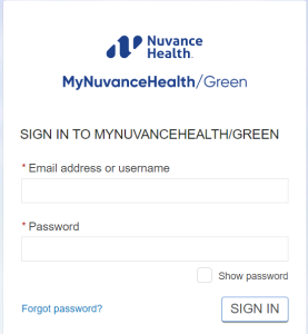 Nuvance Health Patient Portal Login