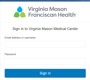 Virginia Mason Patient Portal Login