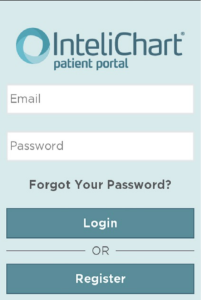 InteliChart Patient Portal Login