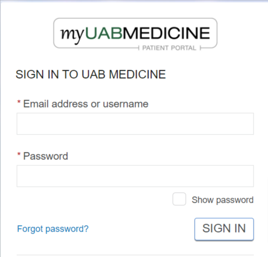 May UAB Patient Portal Login - Uabmedicine.org