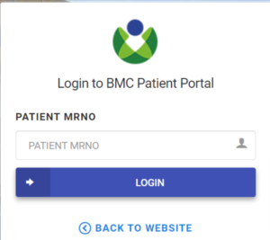 BMC Patient Portal Login