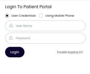 COPCP Patient Portal Login