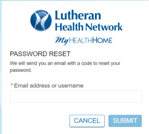 Lutheran Patient Portal Login Forgot Password