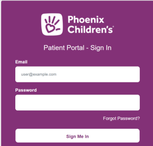PCH Patient Portal Login