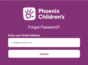 PCH Patient Portal Login Forgot Password
