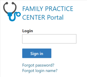Family Practice Center Patient Portal Login