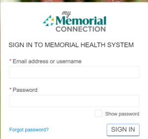 Gulfport Memorial Patient Portal Login