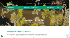 Griffin Hospital Patient Portal