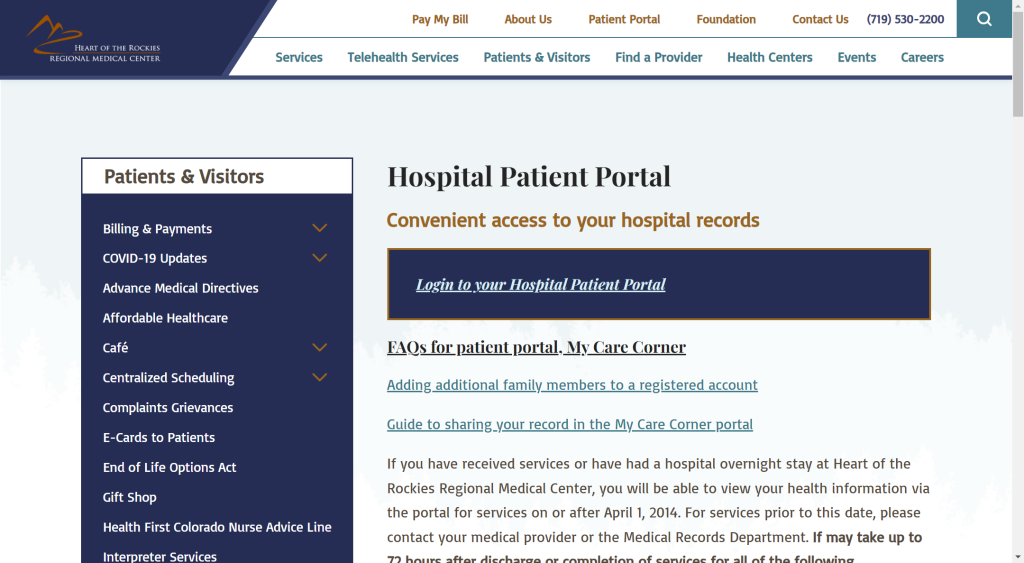 HRRMC Patient Portal