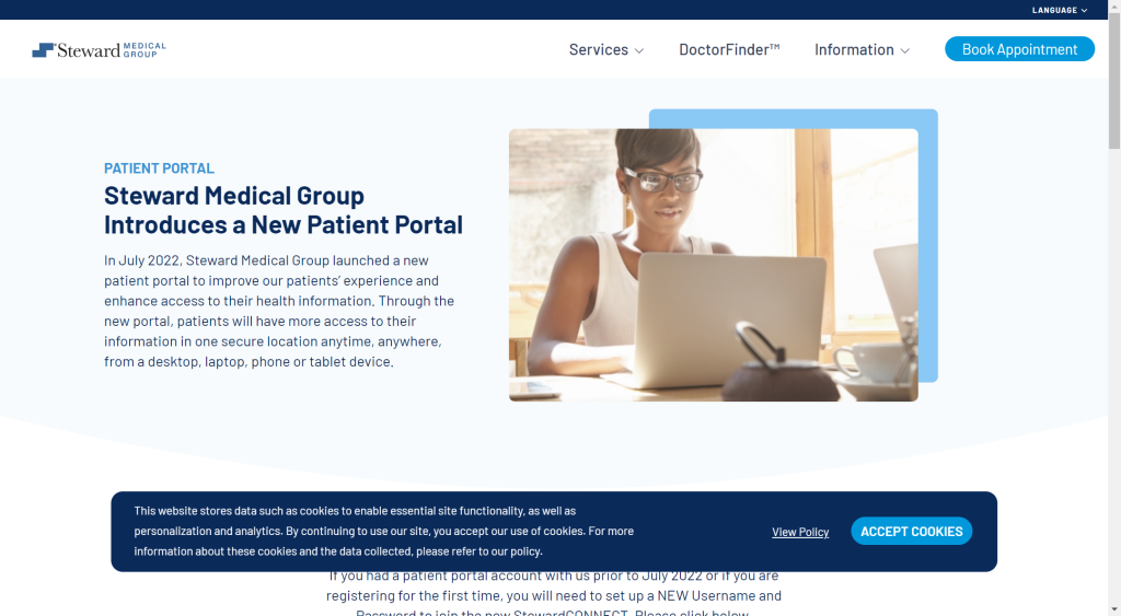 Steward Health Patient Portal